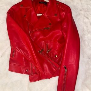 Faux Leather Jacket